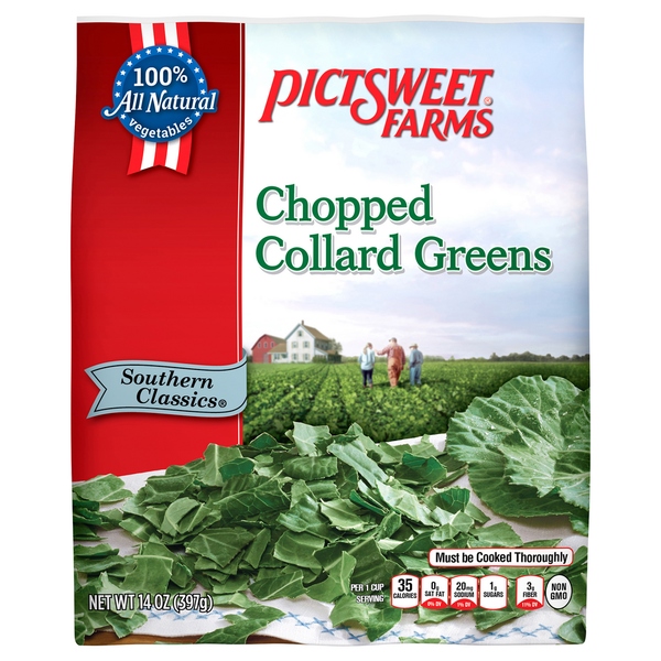 Frozen Produce Pictsweet Farms Southern Classics Chopped Collard Greens hero