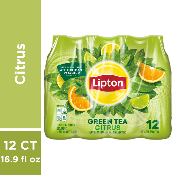 Tea and Lemonade Lipton Green Tea Citrus Iced Tea hero