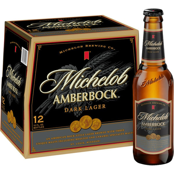 Beers & Coolers Michelob Amberbock Dark Lager Beer Bottles hero