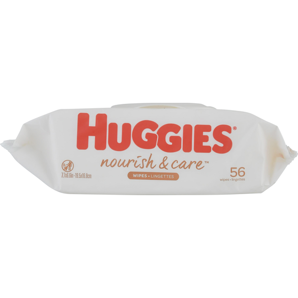 Diapers & Wipes Huggies Nourish & Care Scented Baby Wipes hero