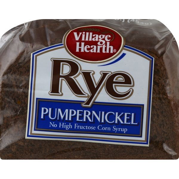 Bread Village Hearth Bread, Rye Pumpernickel hero