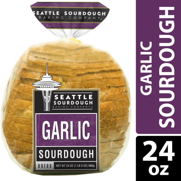 Bread Seattle Sourdough Baking Company Bread, Sourdough, Garlic hero