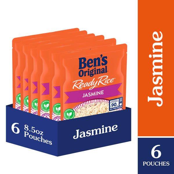 Canned Meals & Beans Ben's Original Jasmine Rice Easy Dinner Side of hero