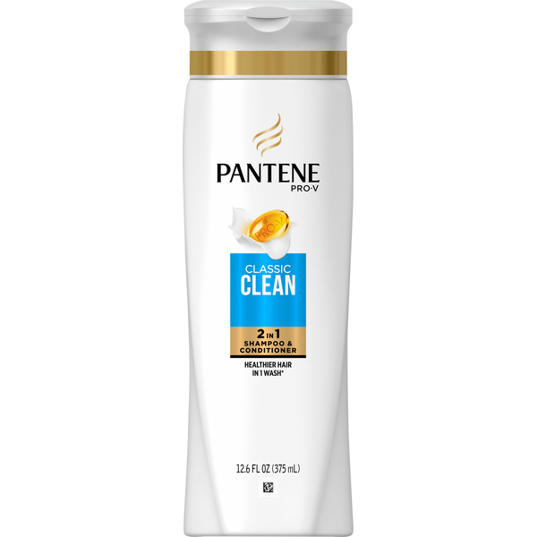 Hair Care Pantene Shampoo & Conditioner, 2 in 1, Classic Clean hero