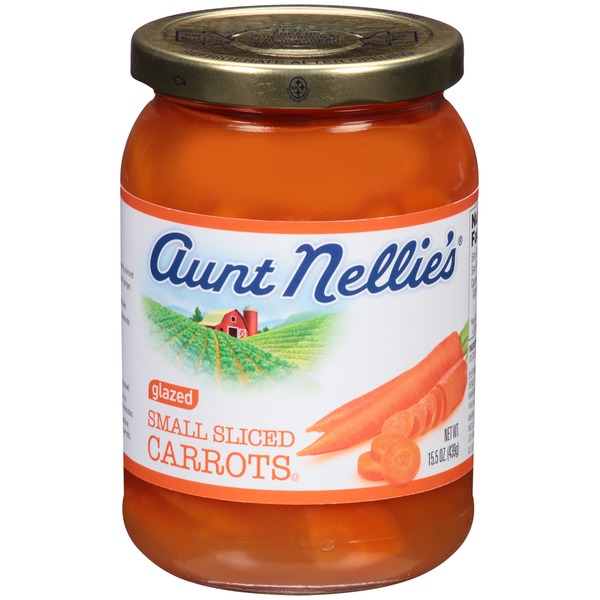 Canned & Jarred Vegetables Aunt Nellie's Small Sliced Glazed Carrots hero