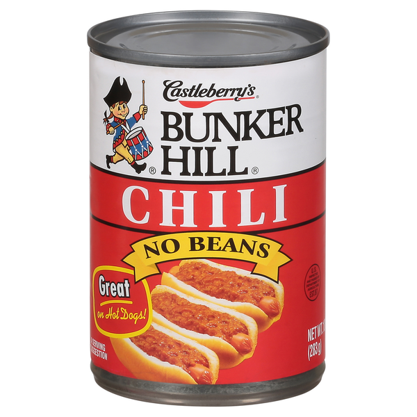 Canned Meals & Beans Castleberry's Chili, No Beans hero