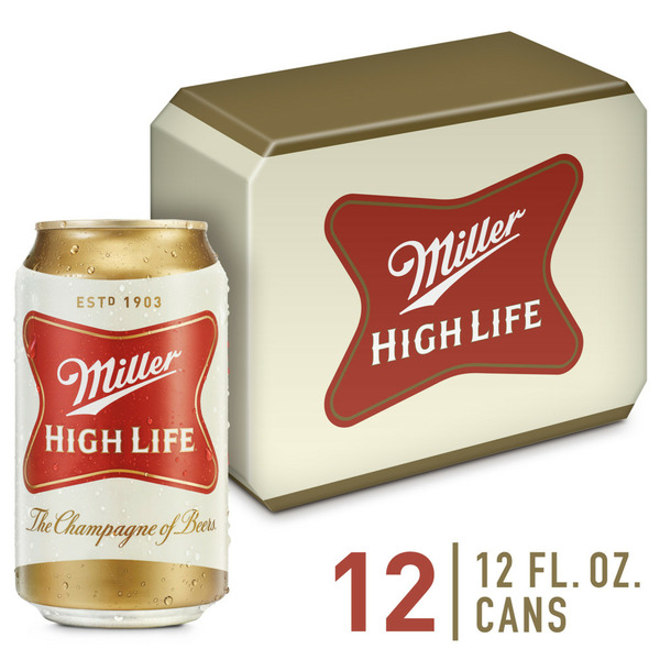 Beers & Coolers Miller High Life American Lager Beer hero