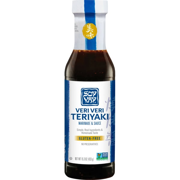 Marinades & Meat Preparation Soy Vay Veri Veri Teriyaki Marinade And Sauce, Gluten Free hero