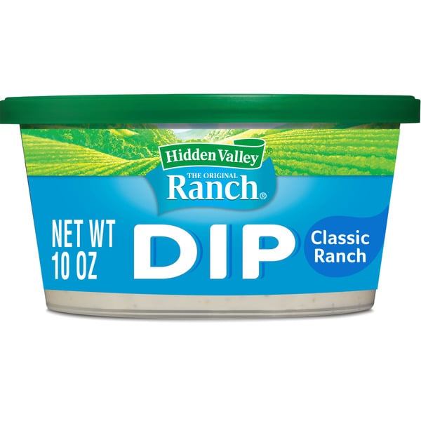 Preserved Dips & Spreads Hidden Valley Ready-to-Eat Dip, Classic Ranch hero