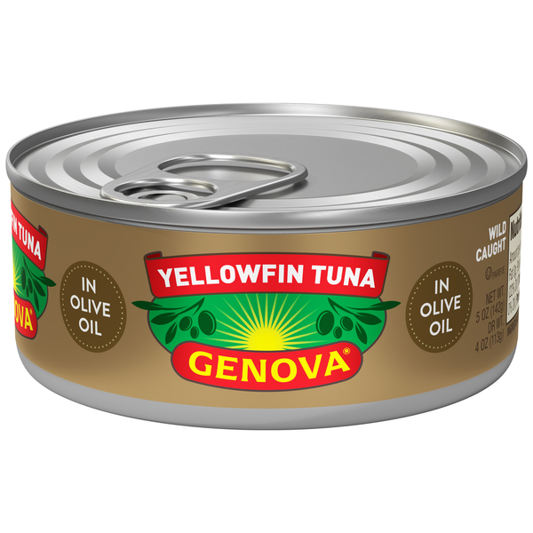 Canned Meat & Seafood Genova Yellowfin Tuna in Olive Oil hero