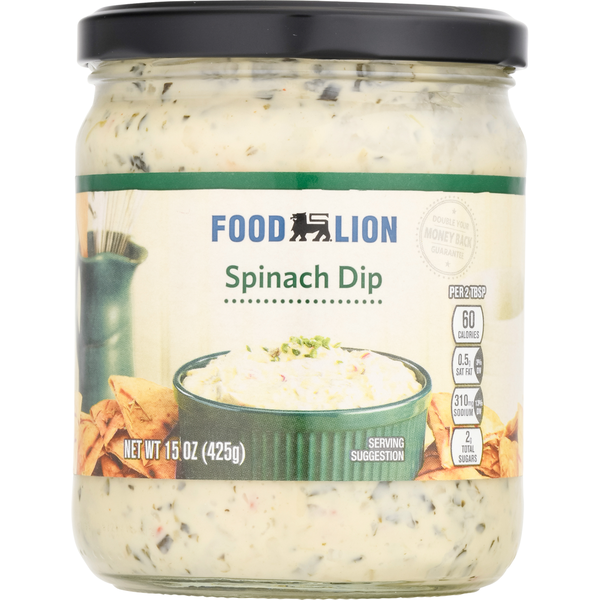 Preserved Dips & Spreads Food Lion Spinach Dip hero