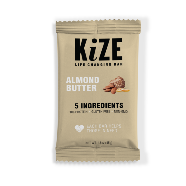 Energy & Granola Bars KiZE Bar Almond Butter hero