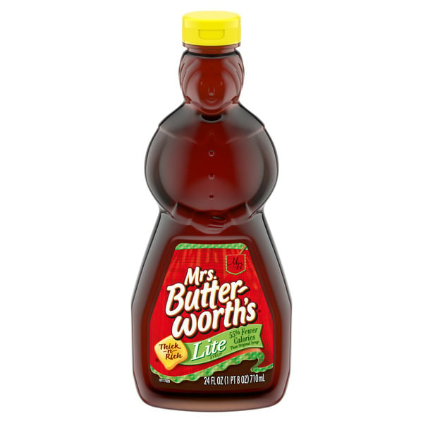 Sugar & Sweeteners Mrs. Butterworth's Lite Syrup hero