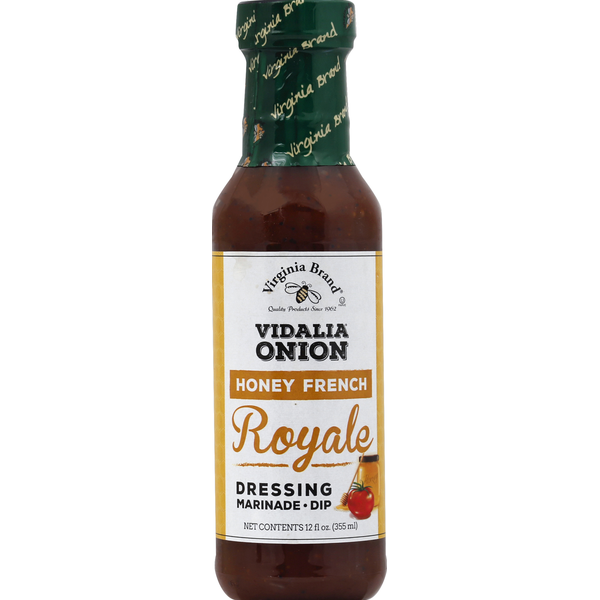 Salad Dressing & Toppings Virginia Brand Salad Dressing, Vidalia Onion, Honey French Royale hero