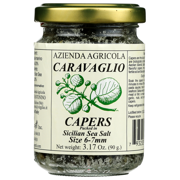 Pickled Goods & Olives Antonino Caravaglio Capers In Salt hero