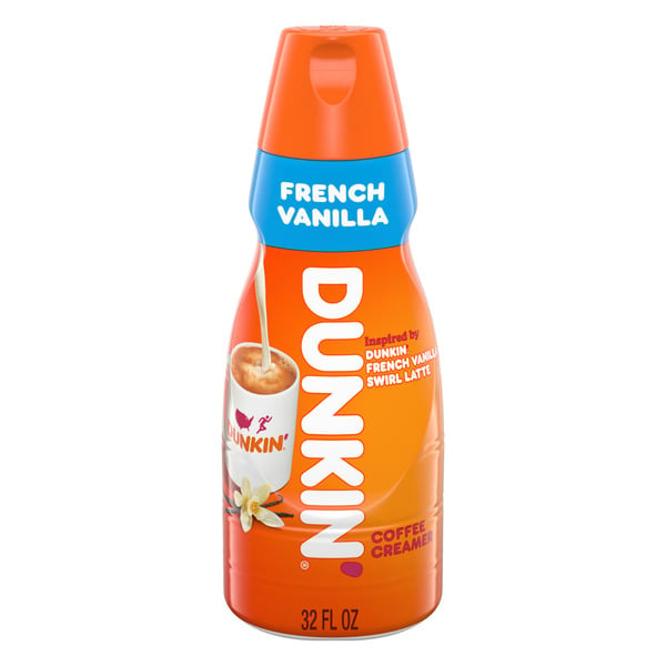 Creamers Dunkin' French Vanilla Coffee Creamer hero