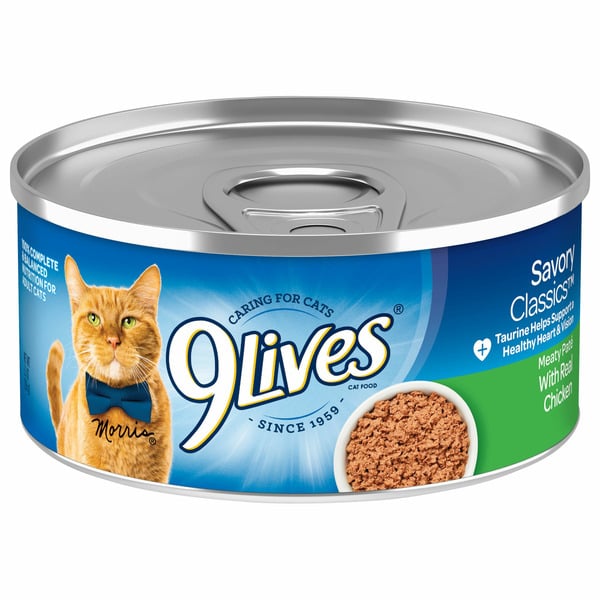 Cat Food 9Lives Wet Cat Food hero