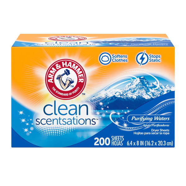 Laundry Arm & Hammer Fabric Softener Sheets hero