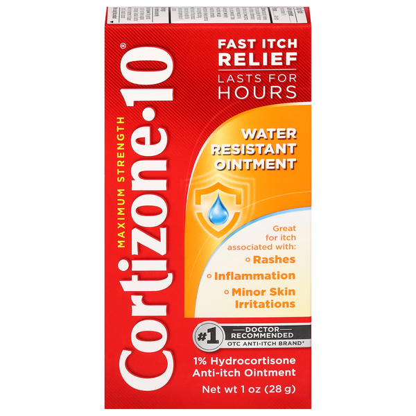 First Aid Cortizone 10 Anti-Itch Ointment, Maximum Strength hero