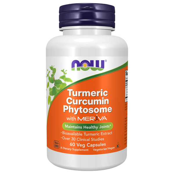 Vitamins & Supplements NOW Turmeric Curcumin Phytosome hero