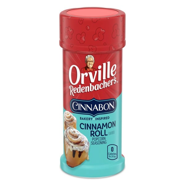 Popcorn & Jerky Orville Redenbacher's Orville Redenbacher's Cinnabon Bakery Inspired Cinnamon Roll Flavored Popcorn Seasoning hero