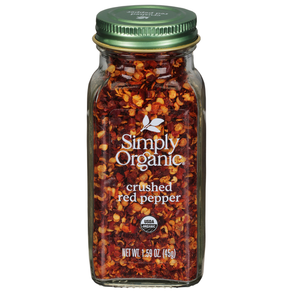 Spices & Seasonings Simply Organic Red Pepper, Crushed hero