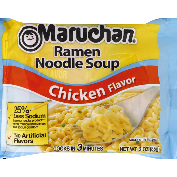 Instant Foods Maruchan Noodle Soup, Ramen, Chicken Flavor hero