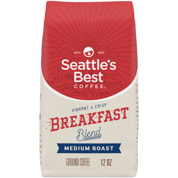 Coffee Seattle's Best Coffee Breakfast Blend Medium Roast Ground Coffee hero