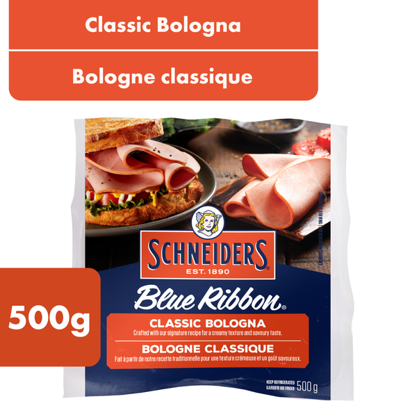 Packaged Meat Schneiders Blue Ribbon Classic Bologna hero