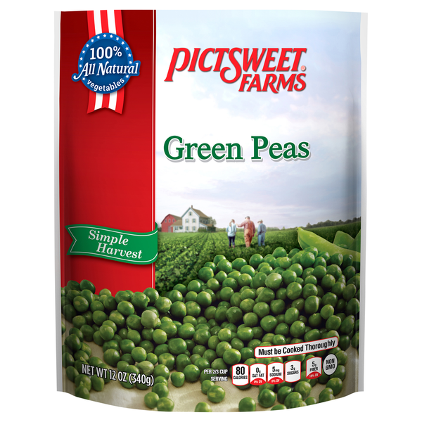 Frozen Vegetables Pictsweet Farms Green Peas hero