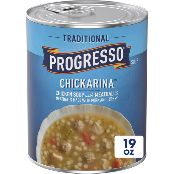 Soup, Broth & Bouillon Progresso Traditional, Chickarina Soup hero