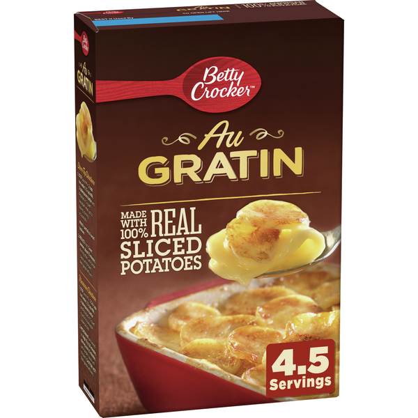 Instant Foods Betty Crocker Au Gratin Potatoes, Made with Real Cheese hero