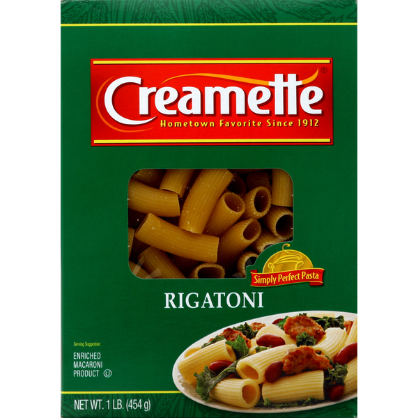 Dry Pasta Creamette Rigatoni hero