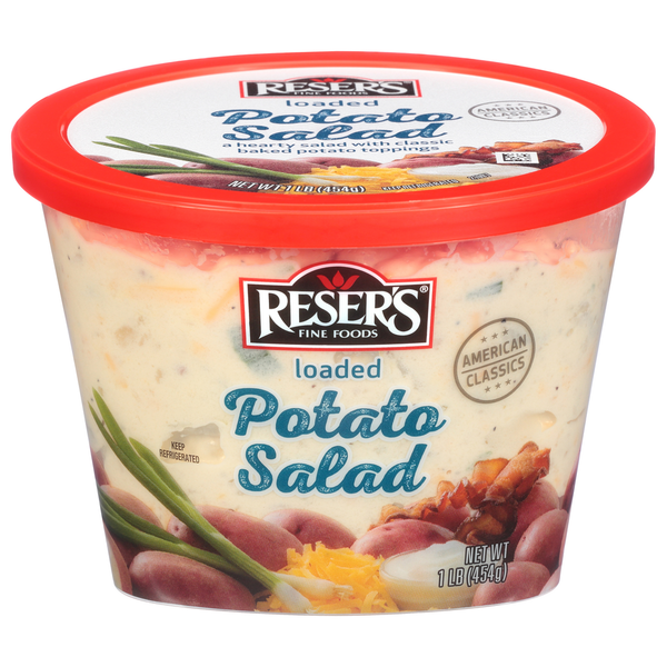 Prepared Soups & Salads Reser's Fine Foods Loaded Potato Salad hero