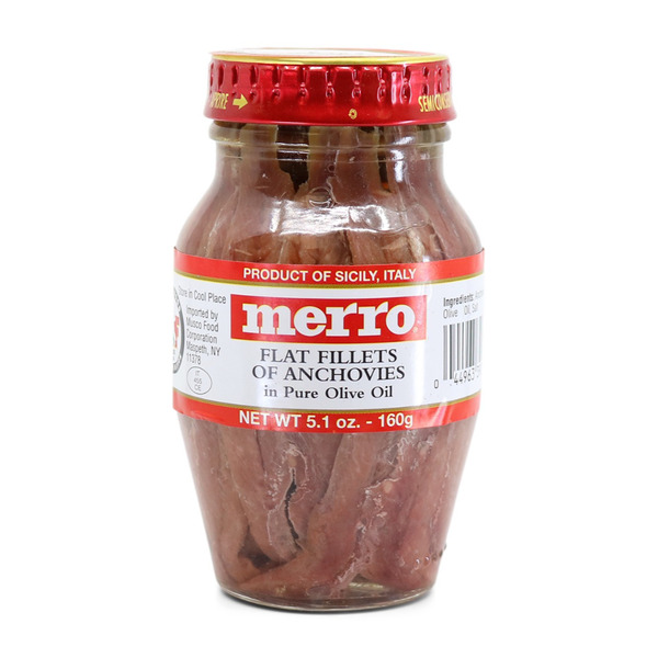 Canned Meat & Seafood Merro Anchovy Fillets in Olive Oil hero