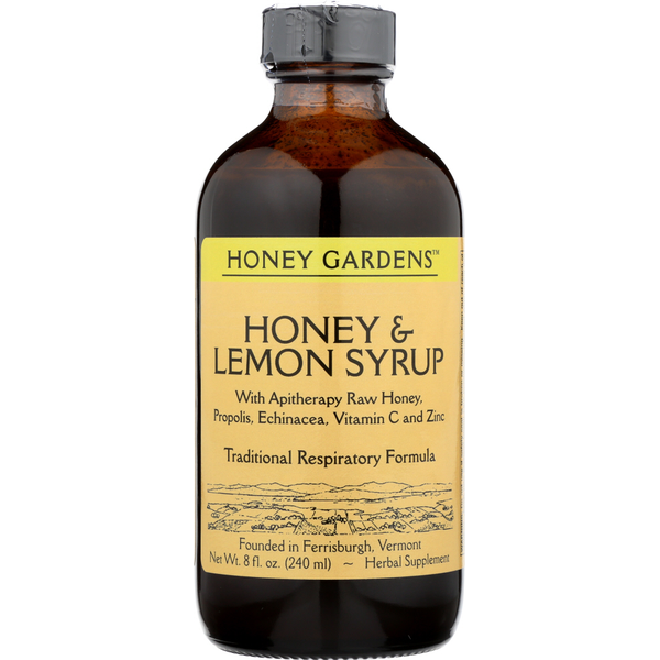 Honeys, Syrups & Nectars Honey Gardens Syrup - Honey & Lemon hero