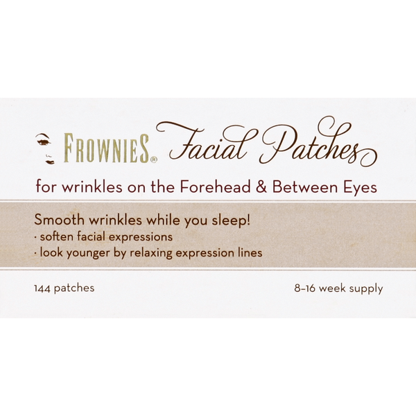 Frownies Facial Patches, For Wrinkles on the Forhead & Between Eyes hero