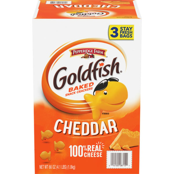 Crackers Pepperidge Farm Goldfish  Cheddar Crackers hero