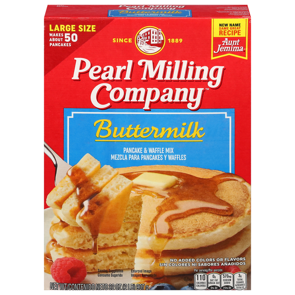 Hot Cereal & Pancake Mixes Pearl Milling Company Pancake & Waffle Mix, Buttermilk hero