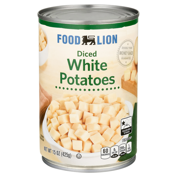 Canned & Jarred Vegetables Food Lion White Potatoes, Diced hero