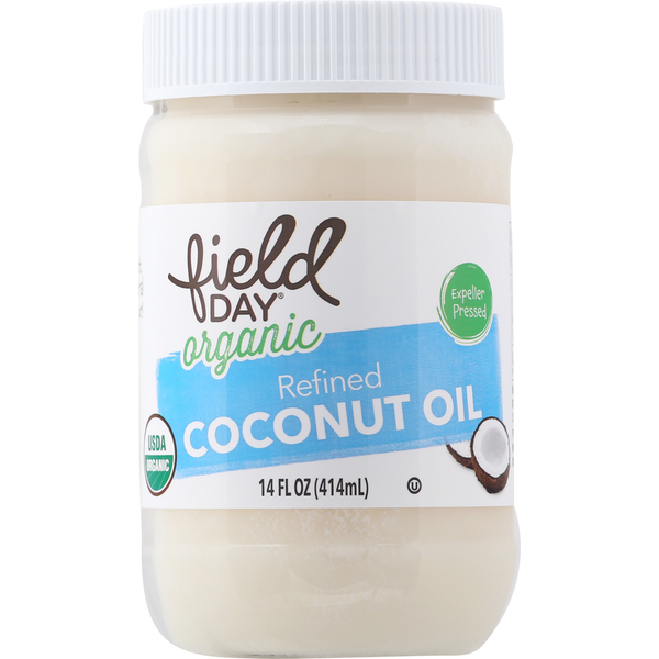 Oils & Vinegars FIELD DAY Coconut Oil, Refined, Expeller Pressed hero