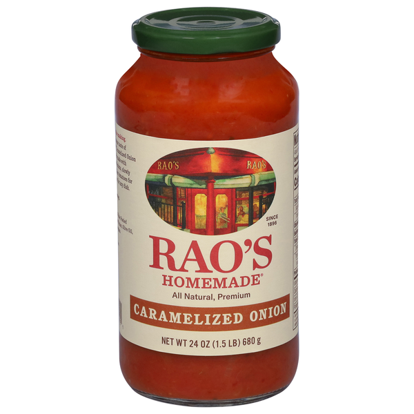 Pasta Sauce Rao's Sauce, Caramelized Onion hero