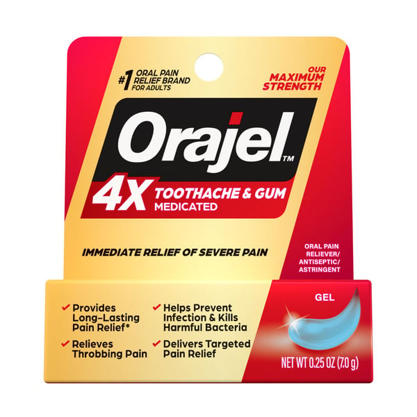 First Aid Orajel Medicated Toothache & Gum Instant Pain Relief Gel hero