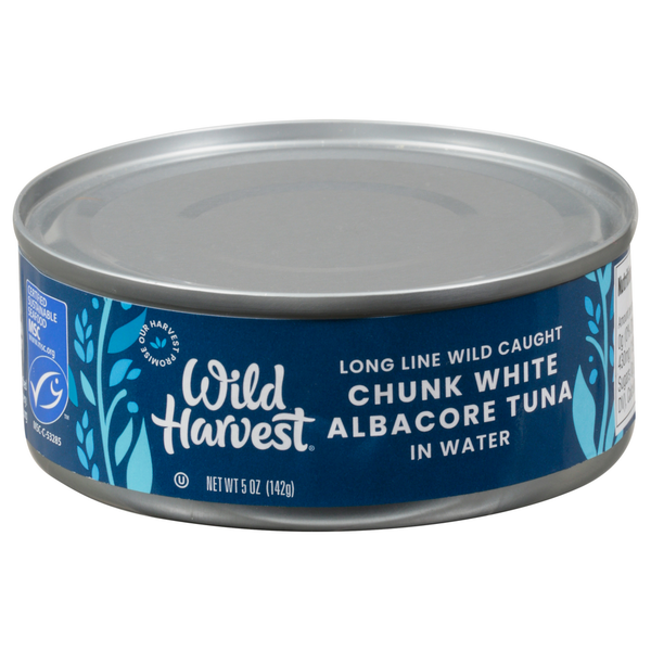 Canned Meat & Seafood Wild Harvest Albacore Tuna, Chunk White hero