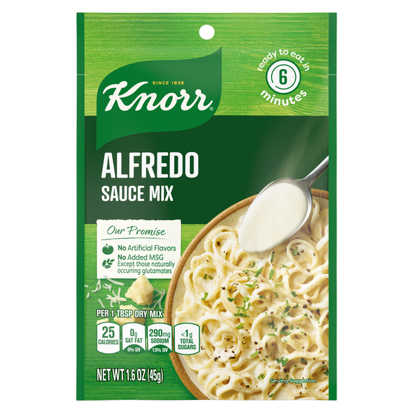 Knorr Sauce Mix Alfredo Sauce hero