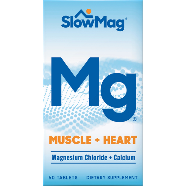 Supplements SlowMag Magnesium Chloride + Calcium, Muscle + Heart hero