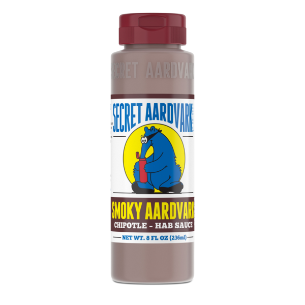 Secret Aardvark Smoky Aardvark, Chipotle-Habanero, Hot Sauce hero