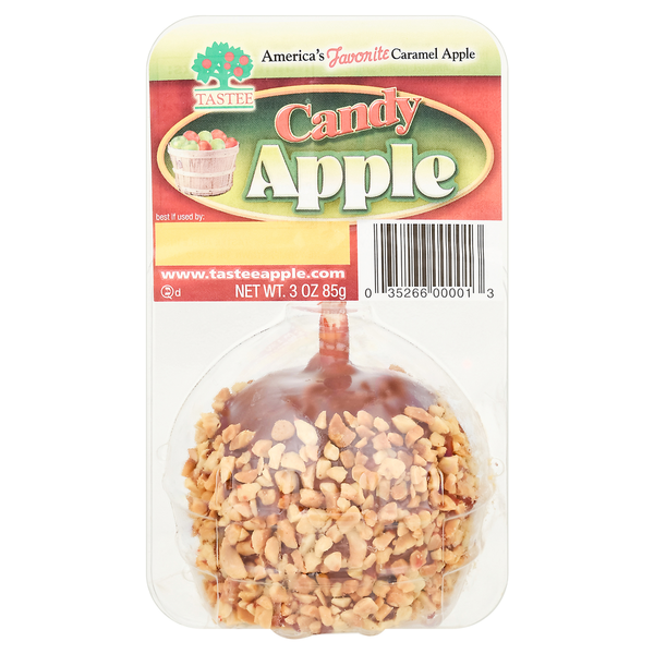 Packaged Vegetables & Fruits Tastee Candy Apple hero