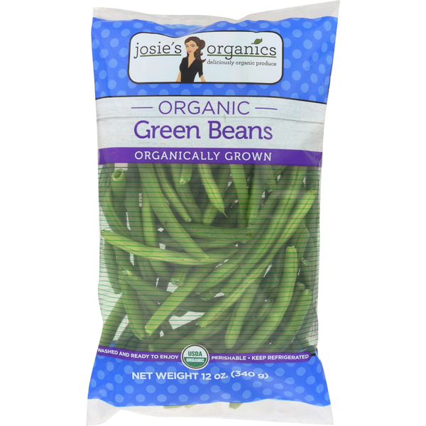 Packaged Vegetables & Fruits Josie’s Organics Green Beans hero