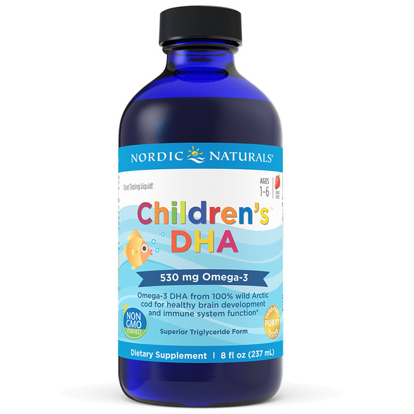 Baby First Aid & Vitamins Nordic Naturals DHA Liquid Strawberry hero